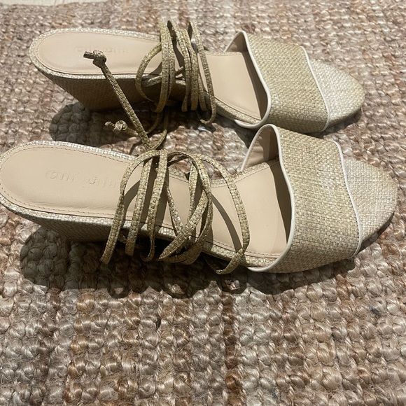 Cult Gaia Women's Mirai Wedge Sandals SZ 10 - Picture 5 of 5